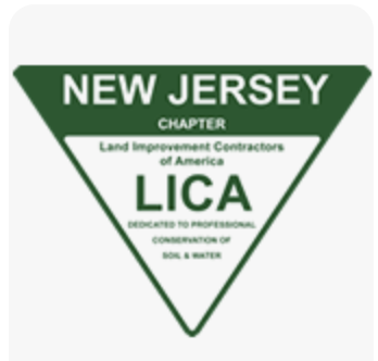 A green and white sign with the words new jersey chapter